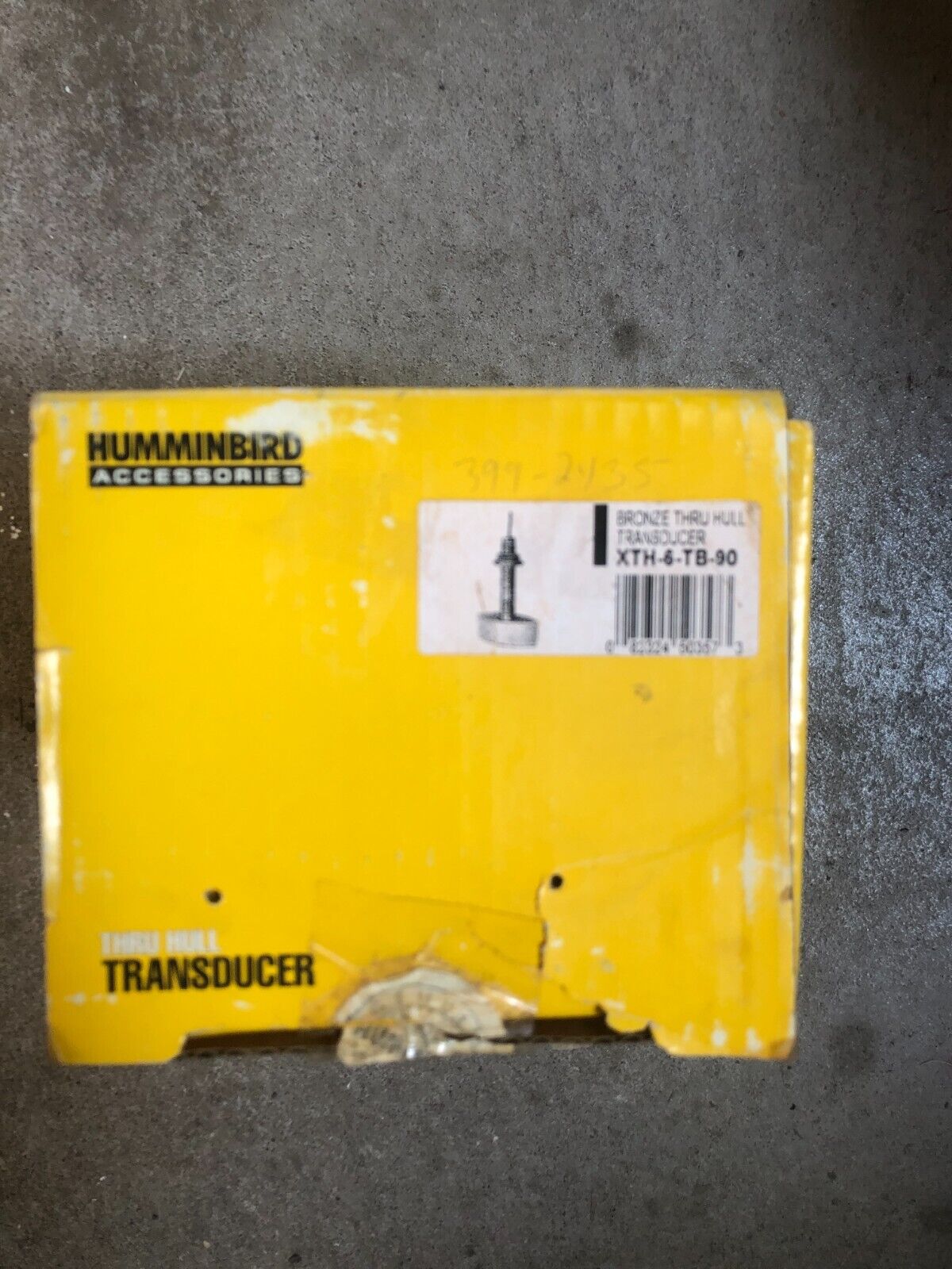 THRU HULL TRANSDUCER XTH-6-TB-90 HUMMINBIRD