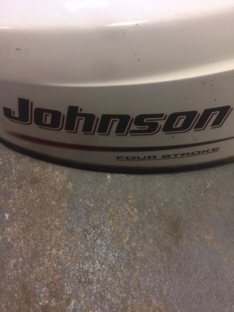 5034717 4 Stroke Johnson Bombardier 25 HP Engine Cover Hood