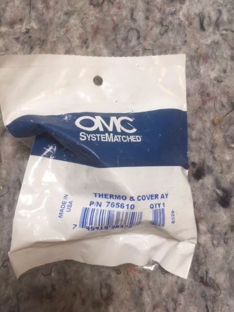 New 765610, 435597, 0435597 Thermostat OEM OMC, Johnson, Evinrude