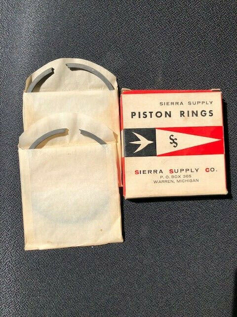 New 378431 Johnson/Evinrude, SS 2060 STD, Piston Rings - 2 rings only as shown