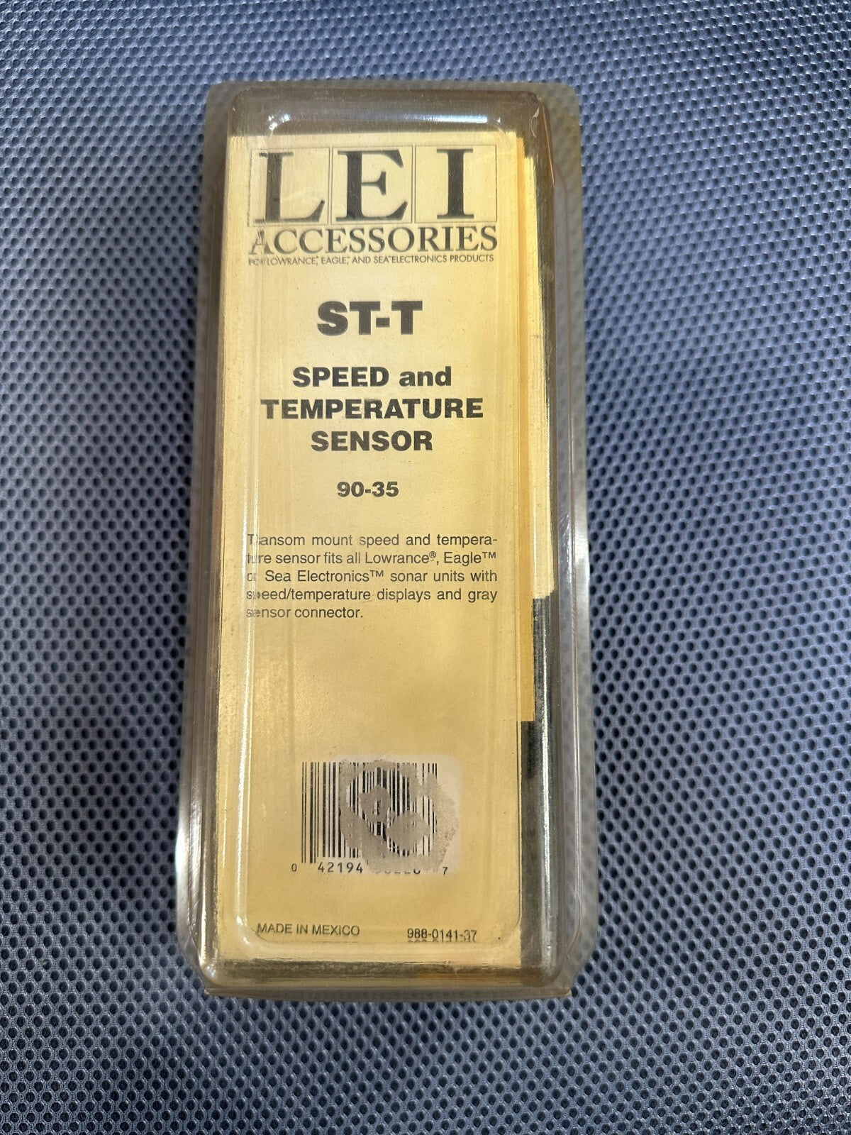 LEI LOWRANCE ST-T SPEED AND TEMPERATURE SENSOR 90-35