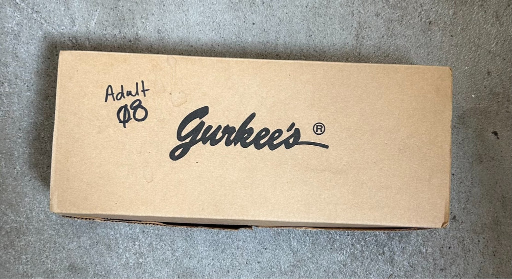 MEN'S WATER SHOE SIZE 8 BLACK/BLUE - GURKEE'S - MADE IN THE USA