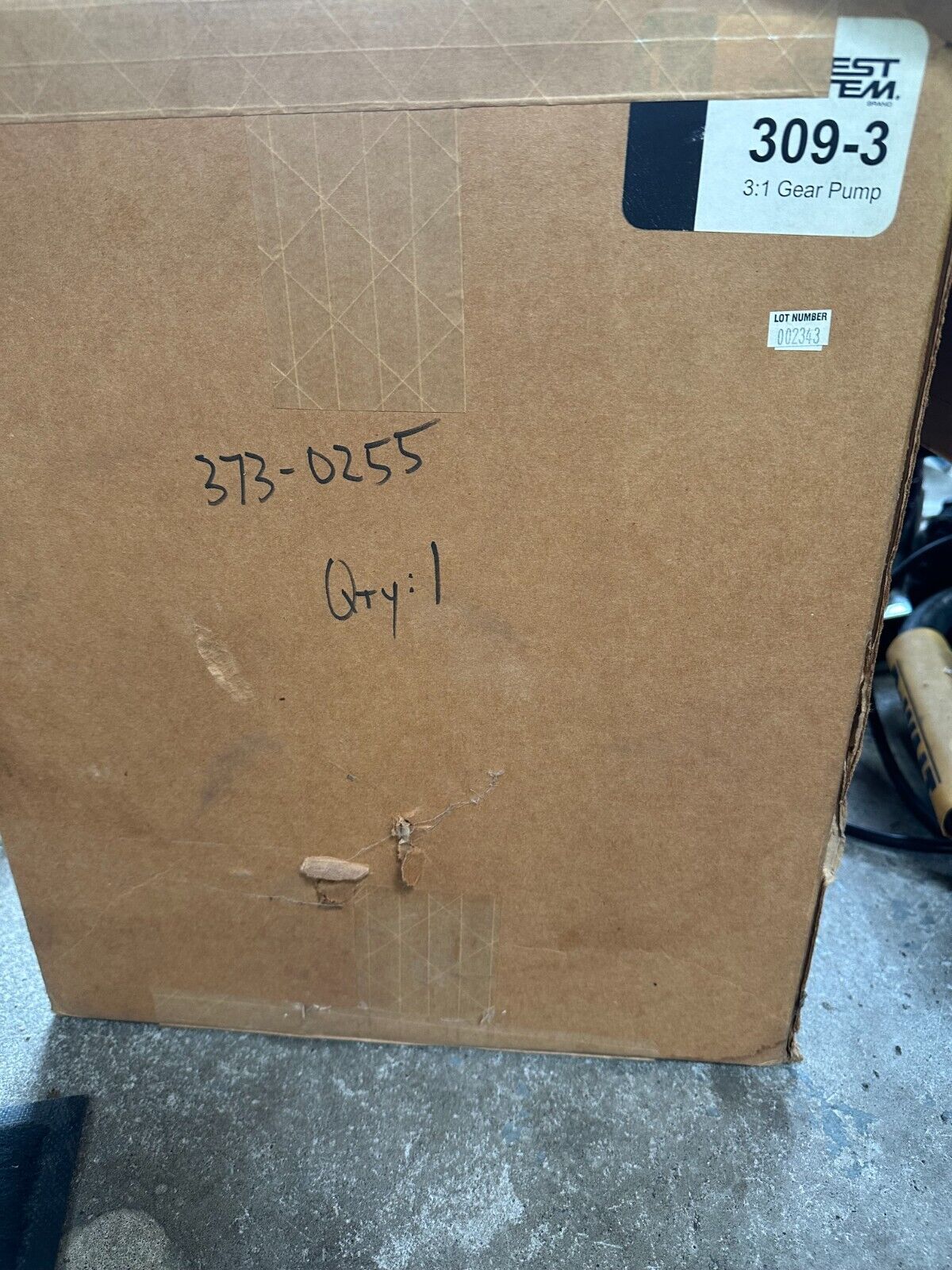 309-3 WEST SYSTEM GEAR PUMP 3:1 RATIO