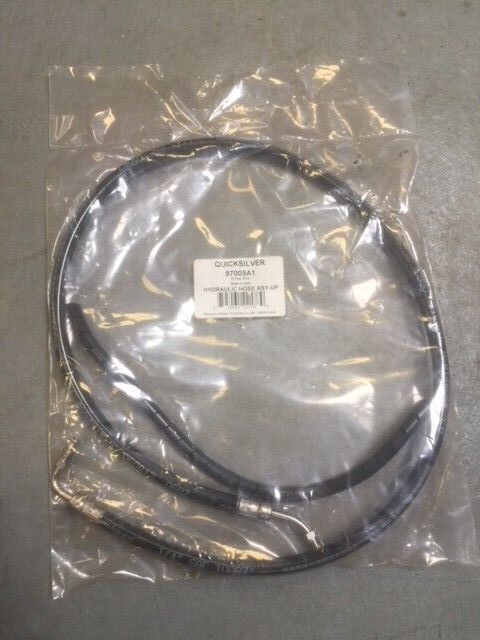 New OEM Quicksilver, Mercruiser 97009A1 Hydraulic Hose Assembly