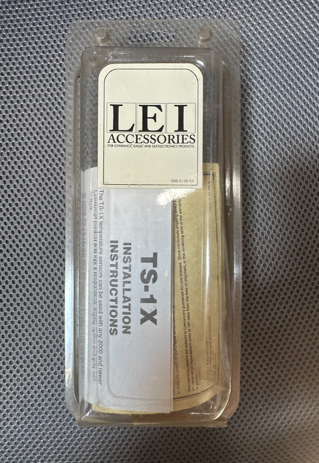 TS-1X TEMPERATURE SENSOR LOWRANCE LEI ACCESSORIES 000-0099-50