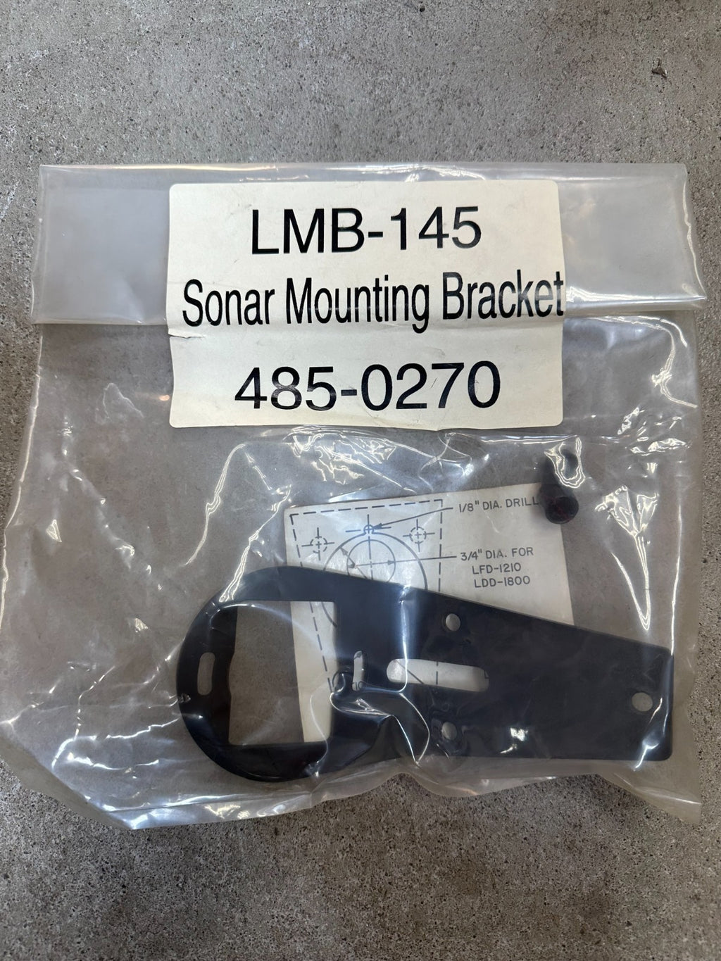 Lowrance Sonar Mounting Bracket  LMB 145, 485-0270