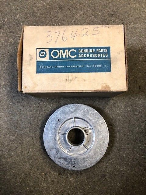 New OEM OMC 0376425, 376425 Johnson, Evinrude, Outboard Motor Pulley