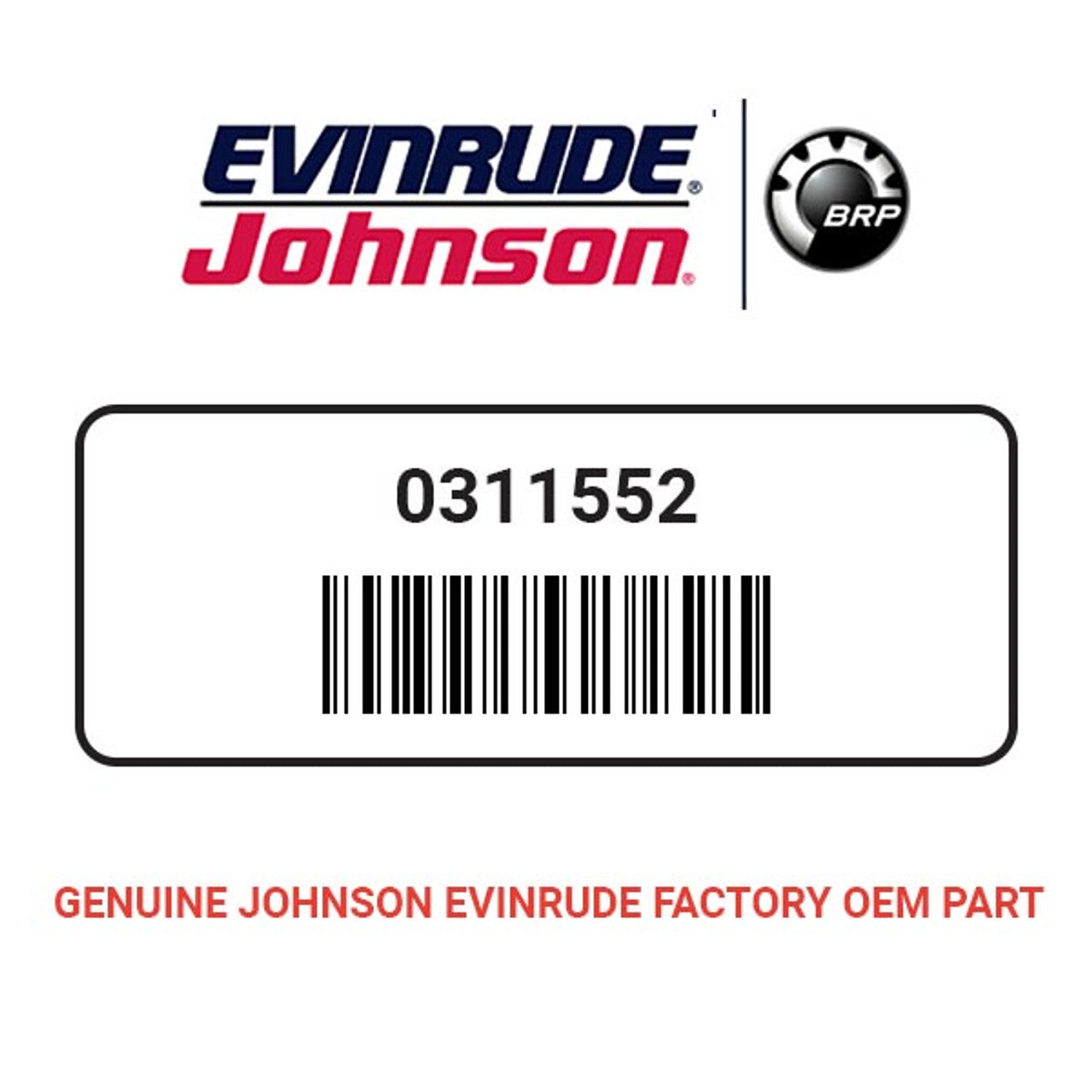 Johnson - Evinrude 0311552 Gasket