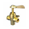 Moeller Three Way Fuel Valve, 3 Female 1/4" NPT