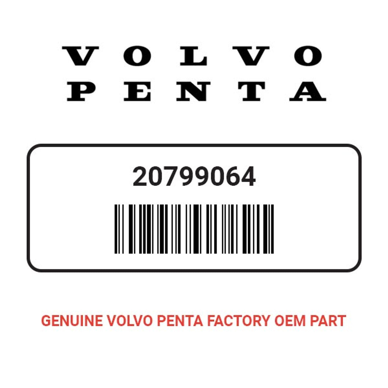 Volvo Penta 20799064 Sealing Ring