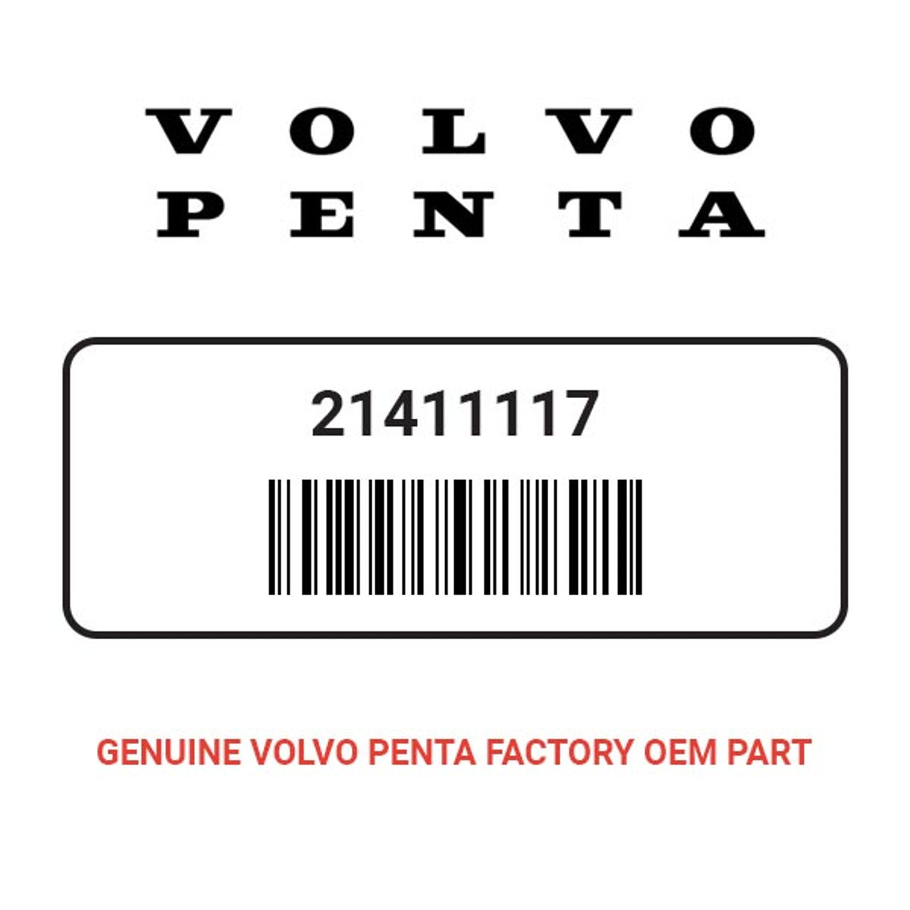 Volvo Penta 21411117 Exhaust Pipe Elbow
