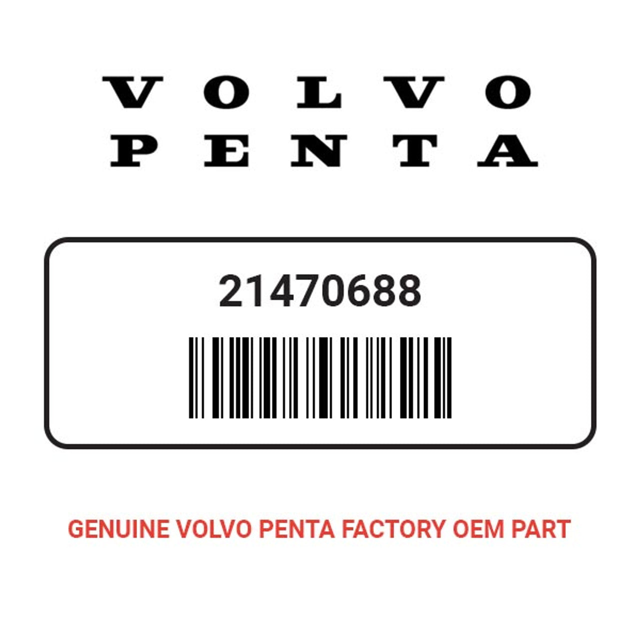 Volvo Penta 21470688 Suction Pipe
