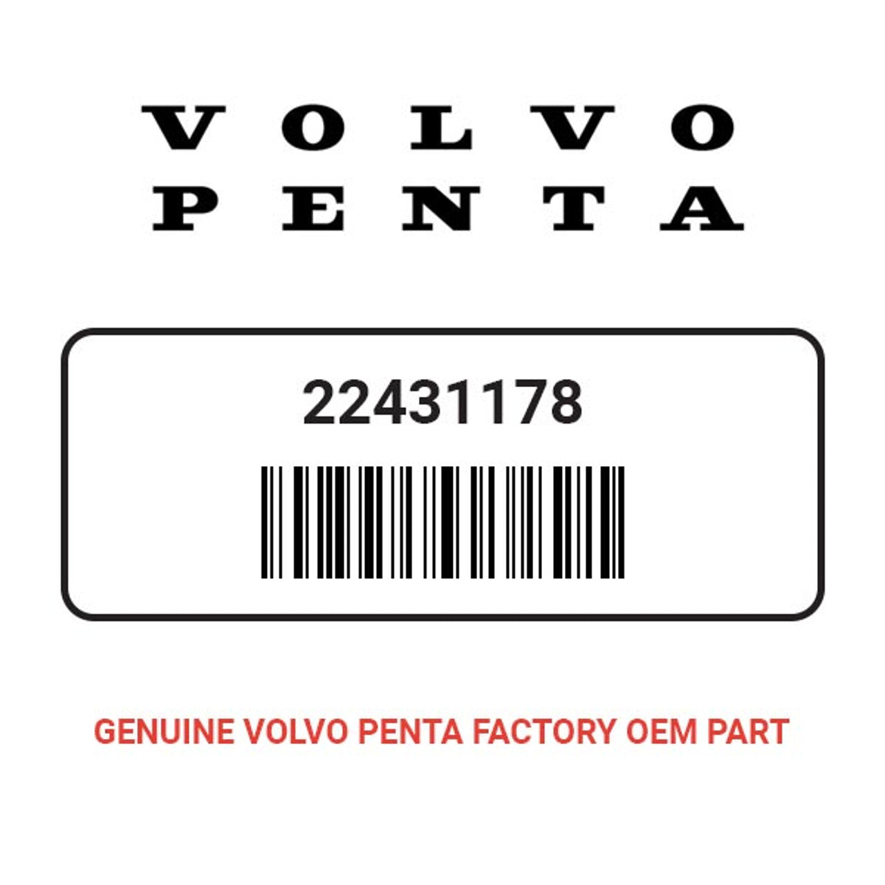 Volvo Penta 22431178 Spark Plug Kit
