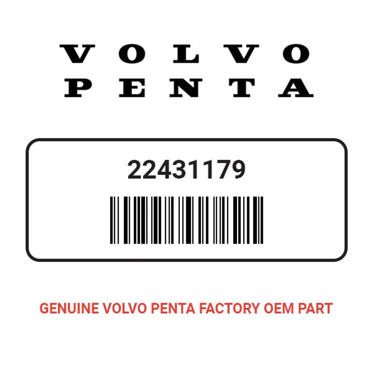 Volvo Penta 22431179 Spark Plug Kit