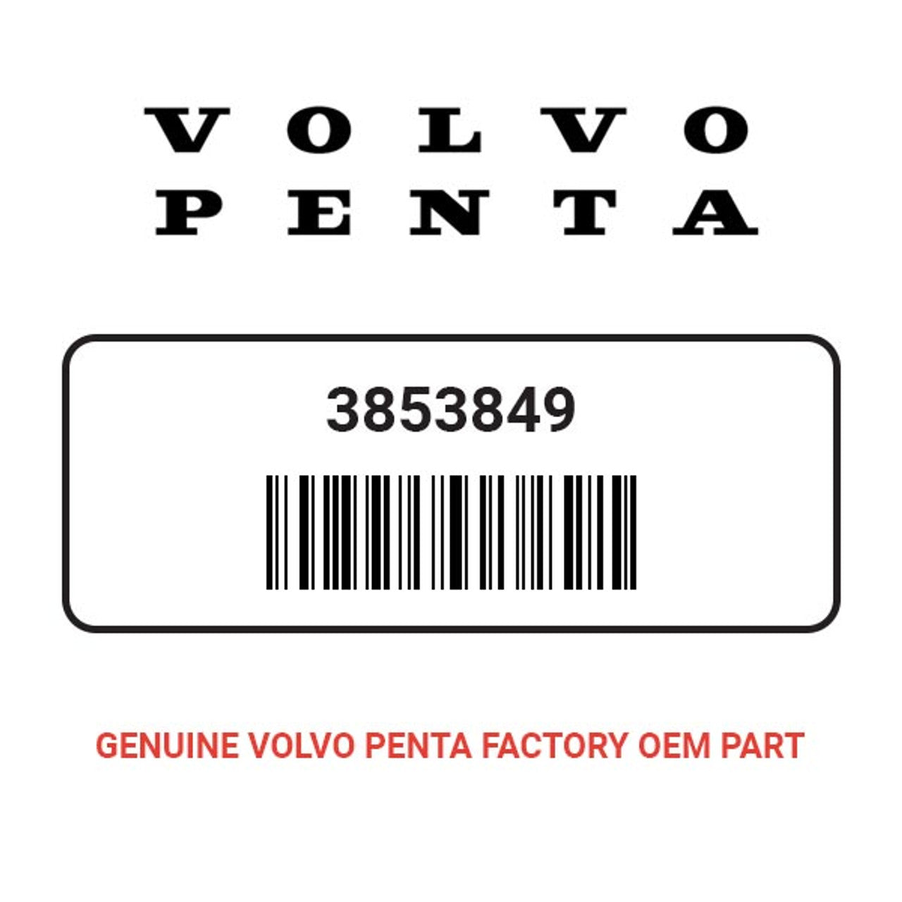 Volvo Penta 3853849 Chassis Ground Cable