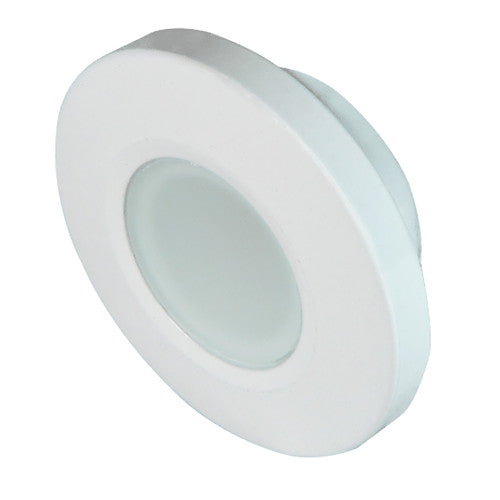 Lumitec Orbit - Flush Down Light - White Finish - Non Dimming