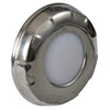 Lumitec Aurora - LED Dome Light - Polished SS Finish - 2-Color Blue Dimming