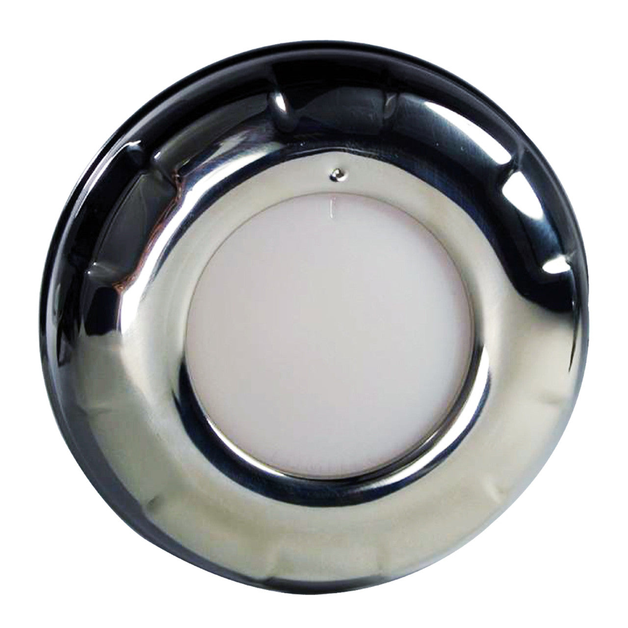 Lumitec Aurora - LED Dome Light - Polished SS Finish - 2-Color Blue Dimming