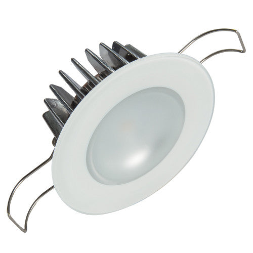 Lumitec Mirage Flush Mount Down Light - 3-Color Glass Finish