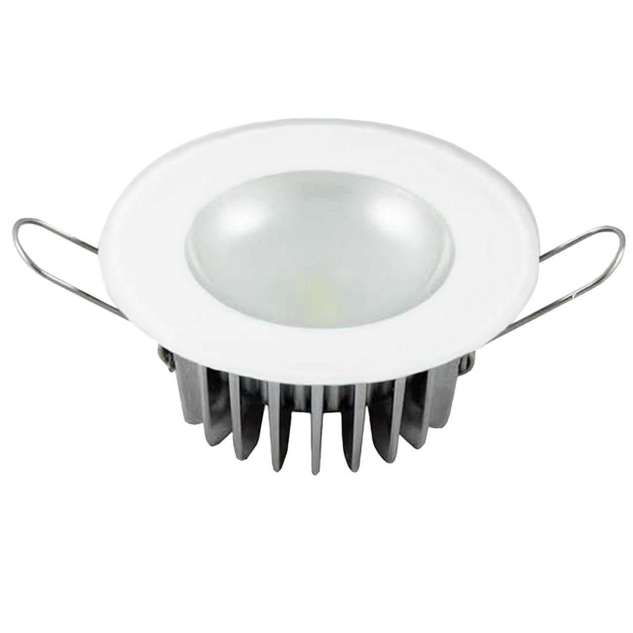 Lumitec Mirage Flush Mount Down Light - 3-Color Glass Finish