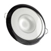 Lumitec Mirage - Flush Mount Down Light - Glass Finish/Polished SS Bezel - 3-Color