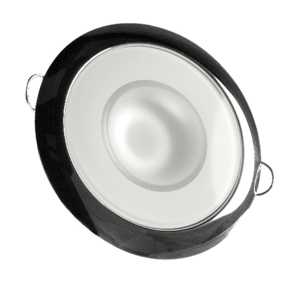 Lumitec Mirage - Flush Mount Down Light - Glass Finish/Polished SS Bezel - Dimming