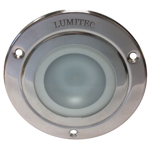 Lumitec Shadow - Flush Mount Down Light - Polished SS Finish - Non Dimming
