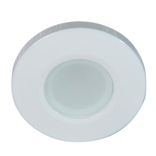 Lumitec Orbit Flush Mount Down Light - RGBW - White Housing