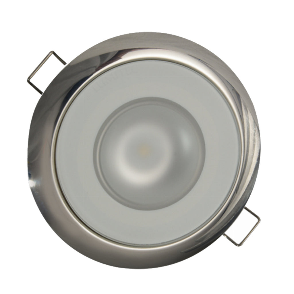 Lumitec Mirage Flush Down Light RGBW - Polished Bezel