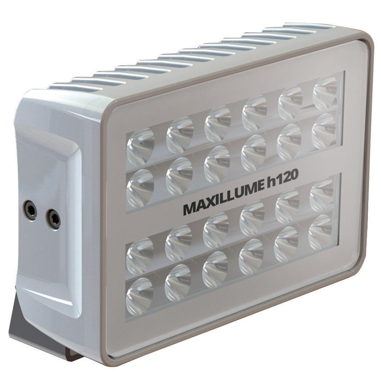 Lumitec Maxillumeh120 - Trunnion Flood Light - White Housing - Dimming