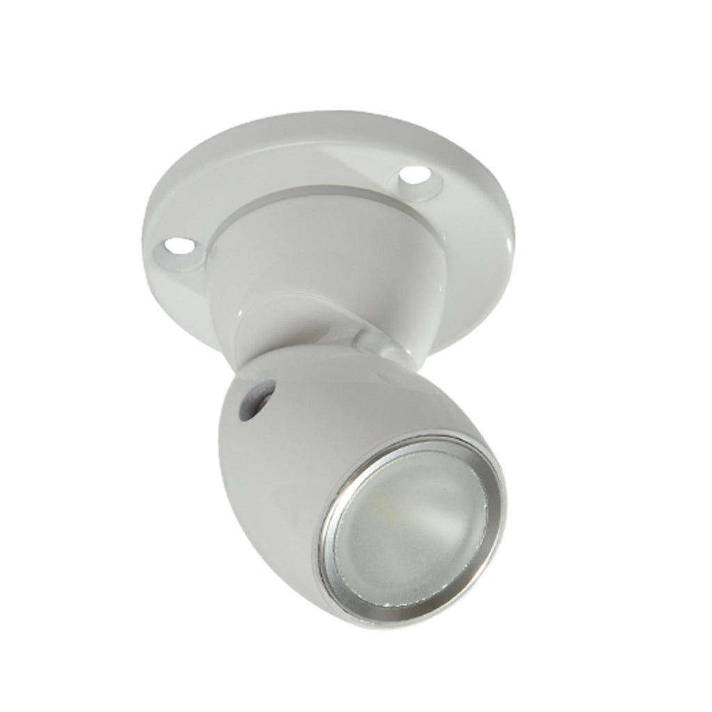 Lumitec GAI2 White Dimming - Red/Blue Non-Dimming Heavy Duty Base - White Housing