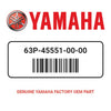 Yamaha 63P-45551-00-00 Pinion