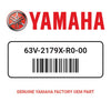 Yamaha 63V-2179X-R0-00 Plate Epa