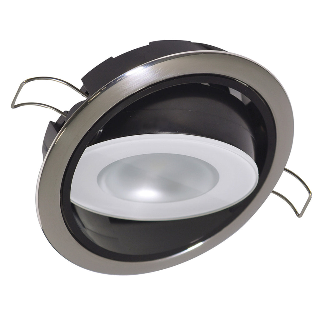 Lumitec Mirage  Down Light - Warm Dimming, Hi CRI - Polished Bezel
