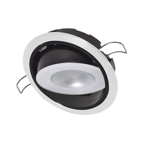 Lumitec Mirage  Down Light - Dimming, Hi CRI - White Bezel