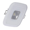 Lumitec Square Mirage Down Light - RGBW Dimming - White Bezel