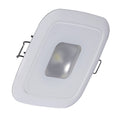 Lumitec Square Mirage Down Light - RGBW Dimming - White Bezel