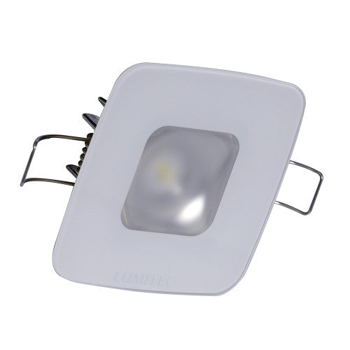 Lumitec Square Mirage Down Light - Dimming Hi CRI - Glass Housing No Bezel