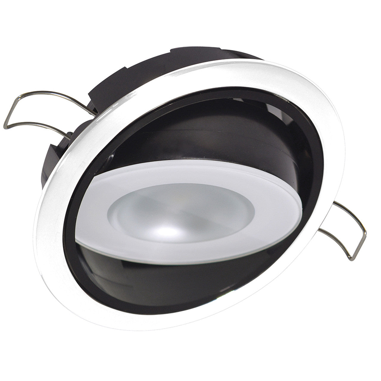 Lumitec Mirage Positionable Down Light - Dimming - White Bezel