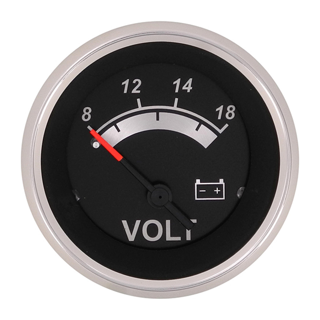 Sierra 67019P Black Sterling Series Voltmeter