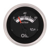 Sierra 67022P Black Sterling Series Oil Pressure Gauge