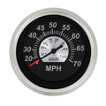 Sierra 67285P Black Sterling Series Speedometer