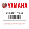 Yamaha 67C-JD011-75-00 Reverse Gate Md