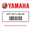 Yamaha 67F-14711-00-CA Muffler 1