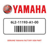 Yamaha 6L2-11193-A1-00 Gaskethead Cover1