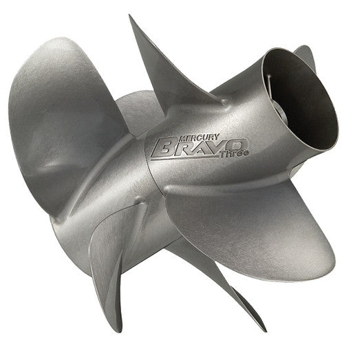 Mercury Bravo 3 13.5 x 28P RH Rear Propeller 48-8M8022479