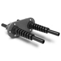 SeaStar HO7205 Dual Hose Bulkhead Fitting Kit - Plastic