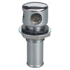 Moeller Chrome Thru-Hull Fuel Tank Vent