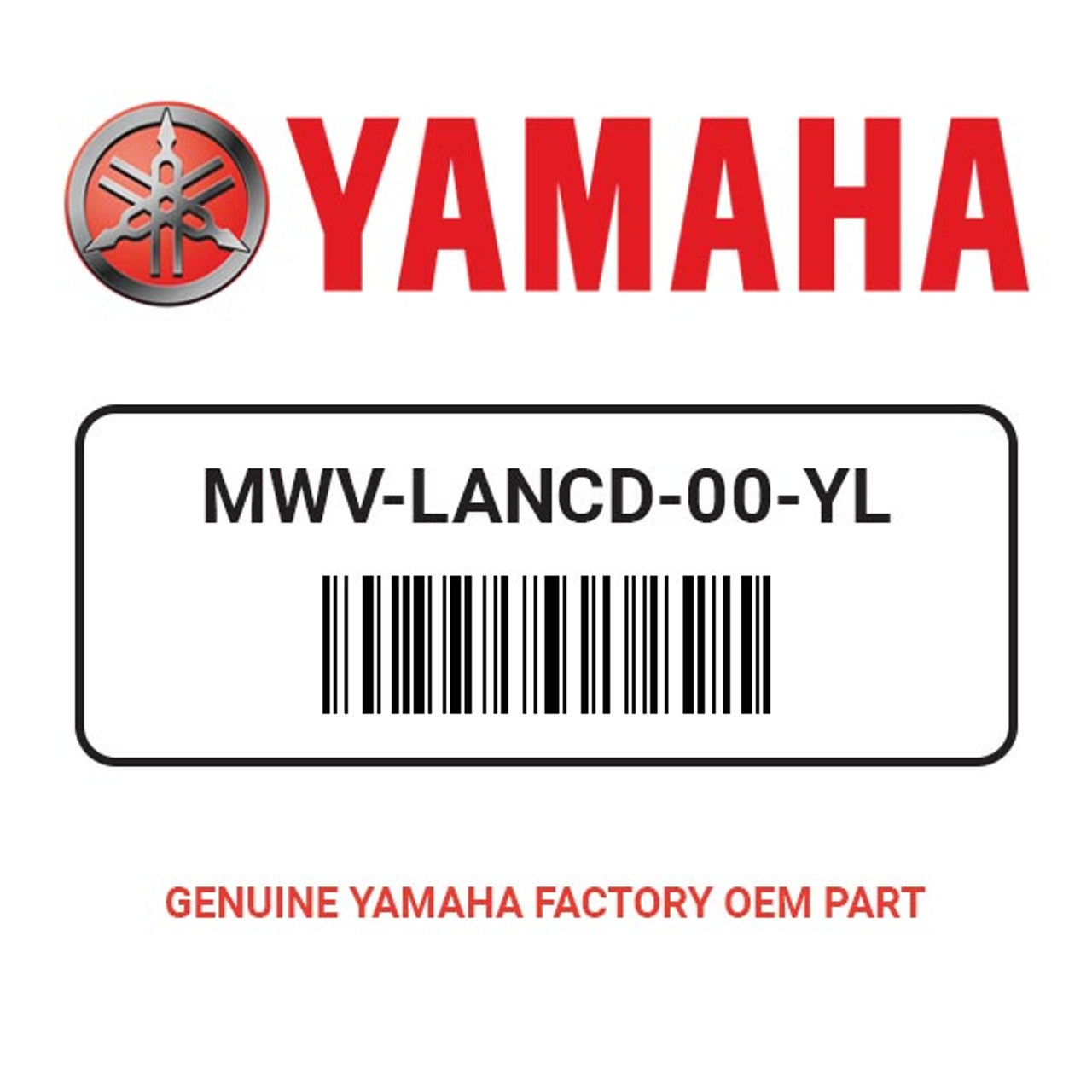 Yamaha MWV-LANCD-00-YL Lanyard Yellow