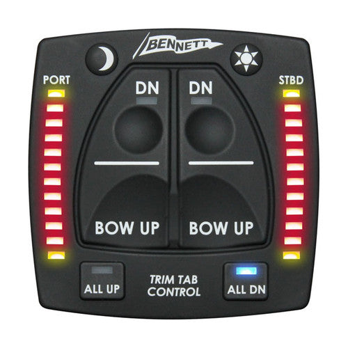 Bennett All-in-One Hydraulic Trim Tab Indicator Control